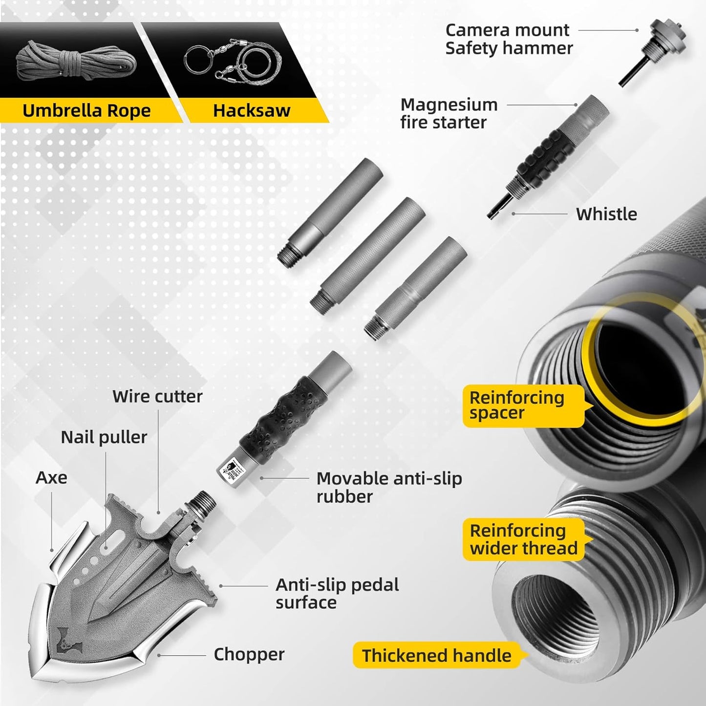 Vanguard™ 2.0 Advanced Tactical Shovel